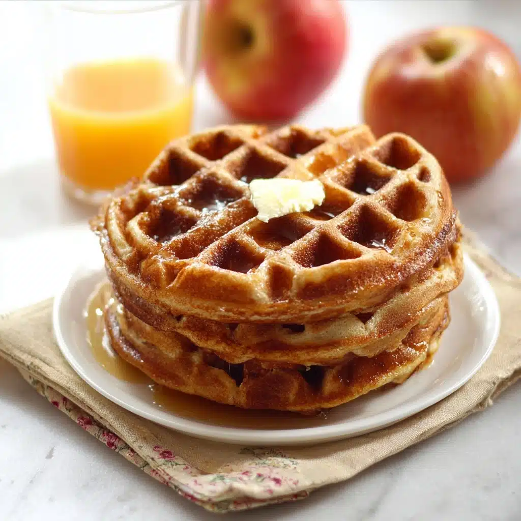 Apple Cider Waffles Recipe - Recipe Image