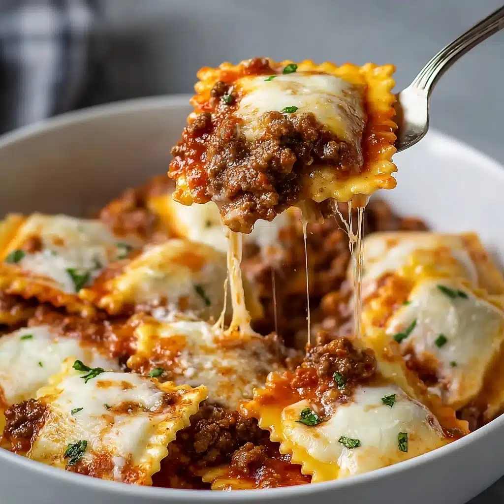 Million Dollar Ravioli Casserole Recipe - Recipe Image