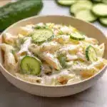Healthy Cucumber Pasta Salad Recipe