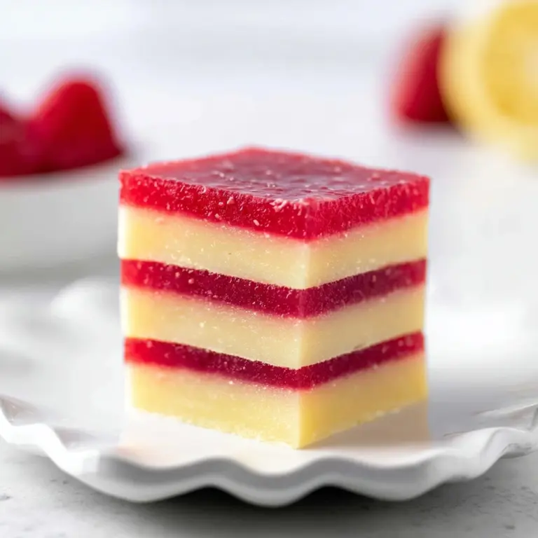 Lemon Raspberry Bars Recipe