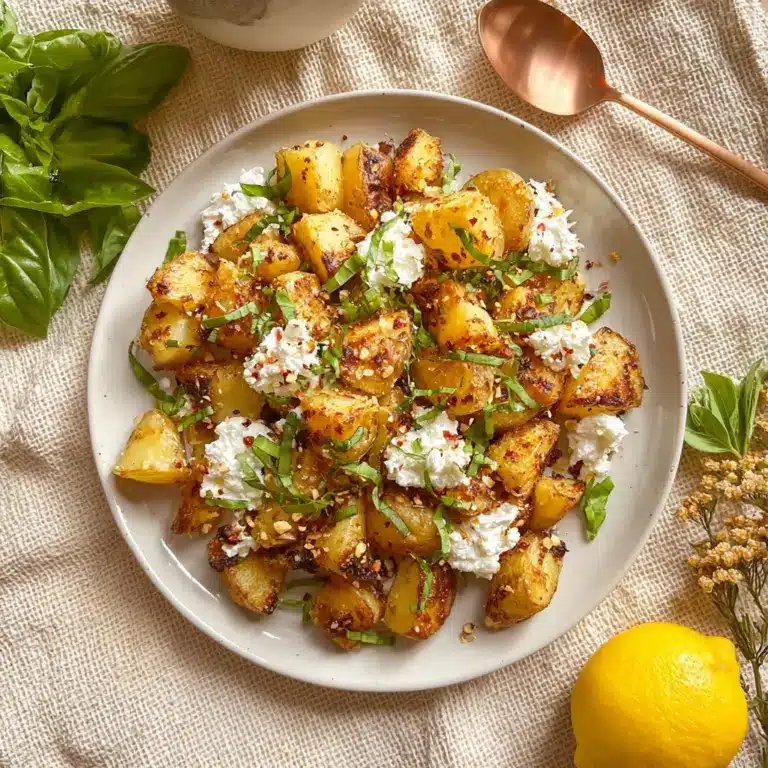 Baked Feta Potatoes Recipe