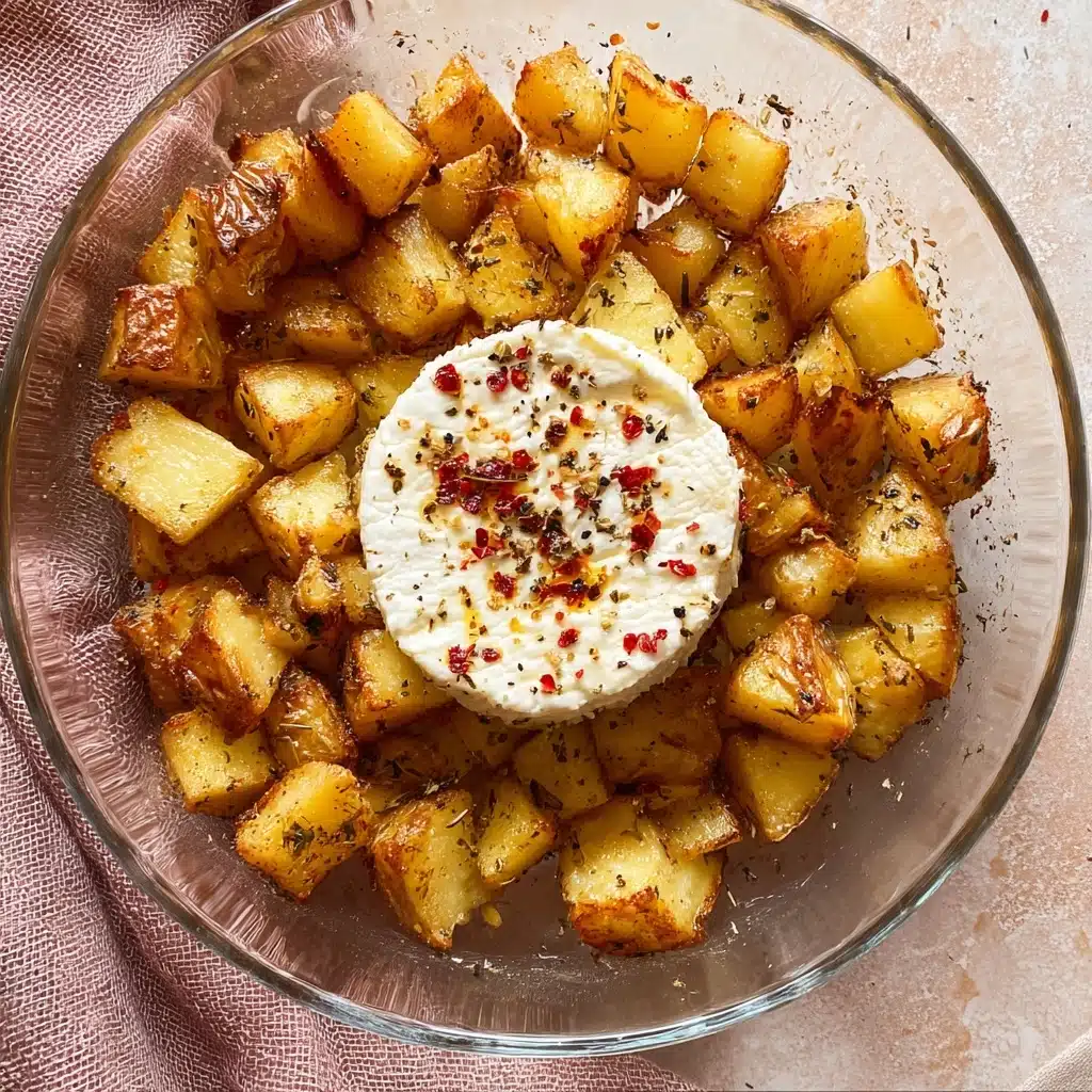 Baked Feta Potatoes Recipe - Recipe Image