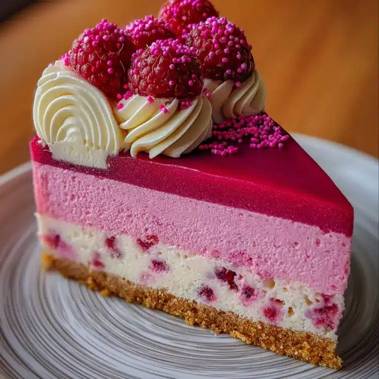 Luxurious Pink Velvet Raspberry Cheesecake Recipe