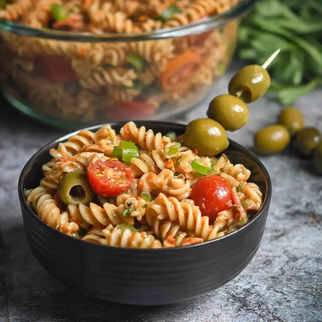 Bloody Mary Pasta Salad Recipe - Recipe Image