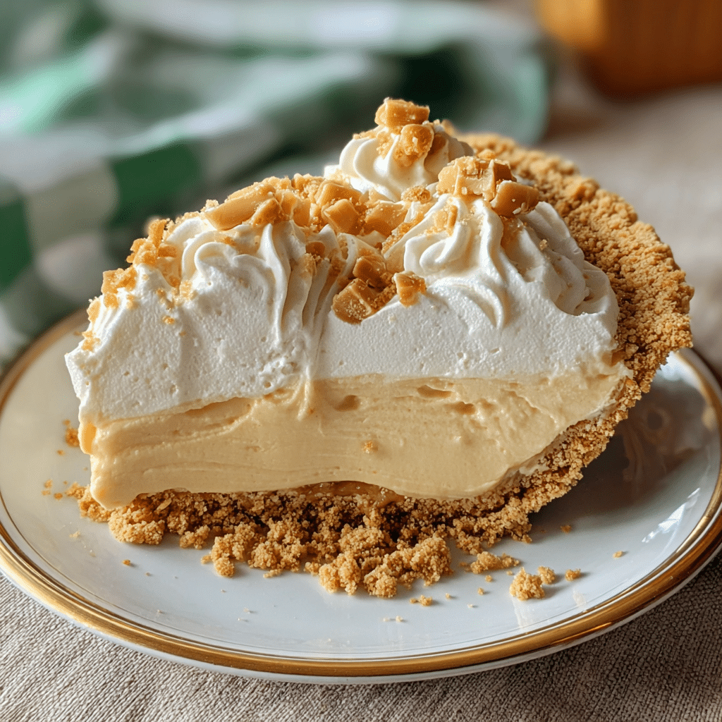 Amish Peanut Butter Cream Pie Recipe - Recipe Image