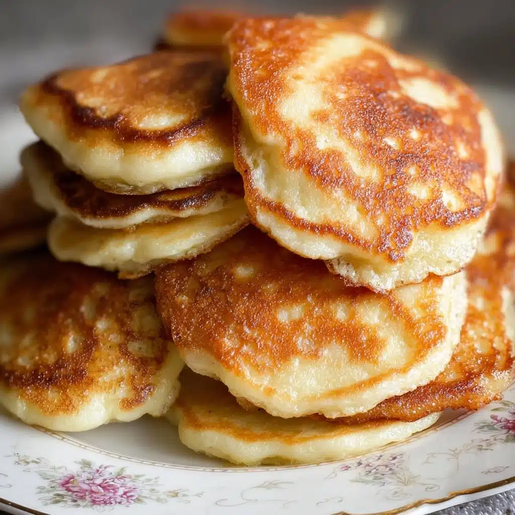 Fluffy Oladi (Ukrainian/Russian Pancakes) Recipe - Recipe Image