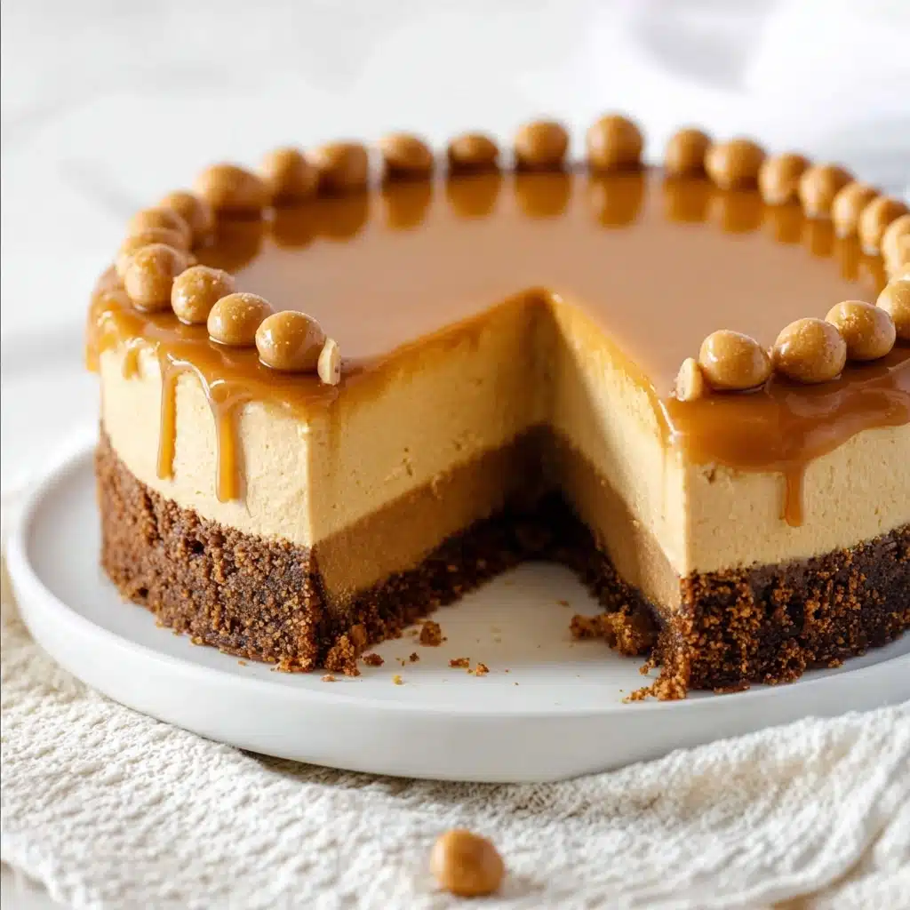 Loaded Butterscotch Cheesecake Recipe - Recipe Image
