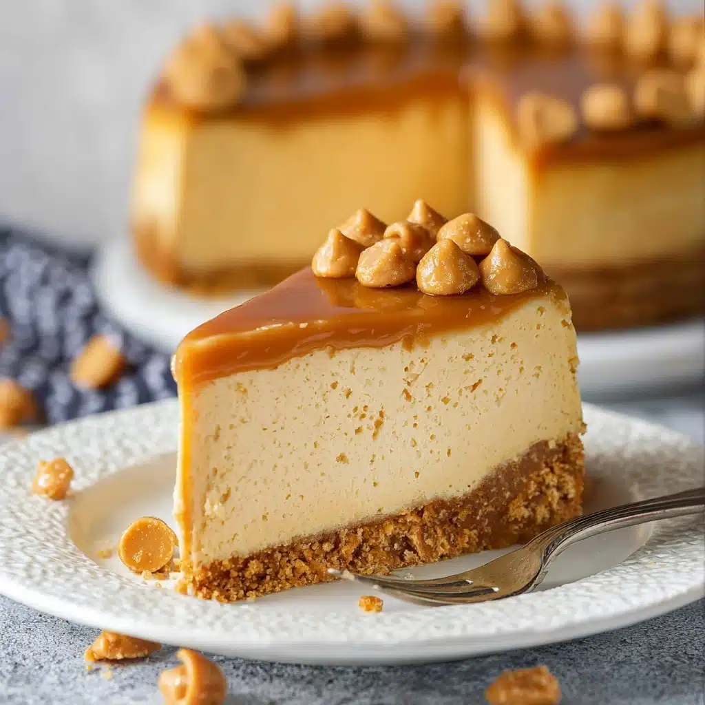 Loaded Butterscotch Cheesecake Recipe - Recipe Image