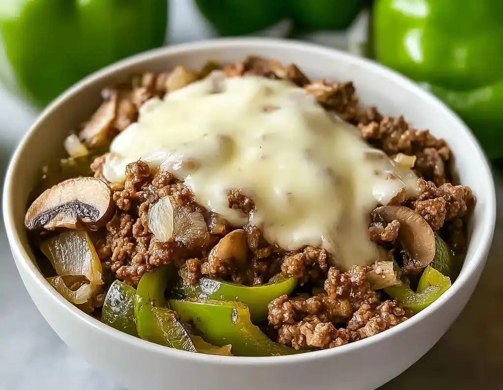 Philly Cheesesteak Bowls – Easy Low-Carb Dinner Idea Recipe