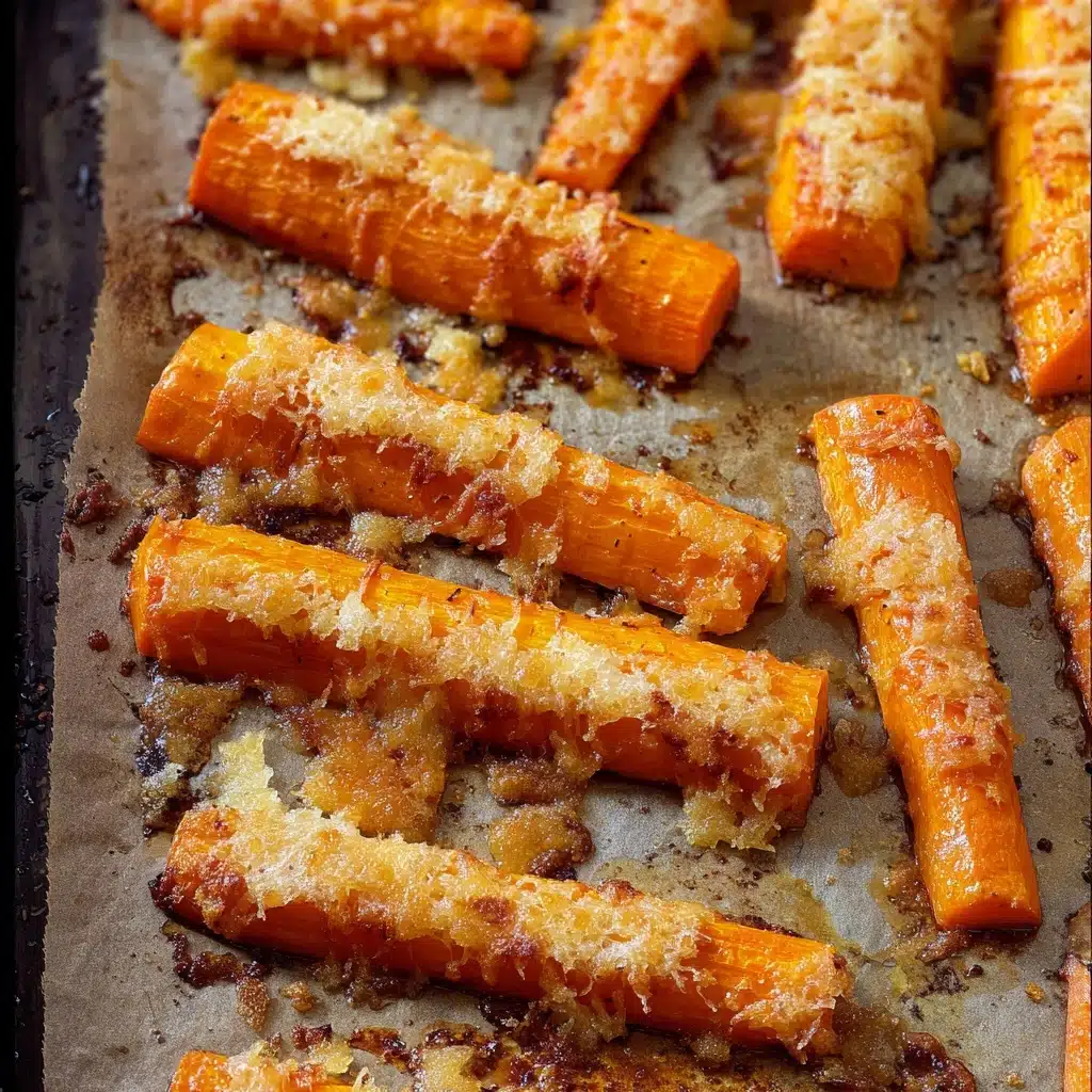 Crispy Parmesan Carrots Recipe - Recipe Image