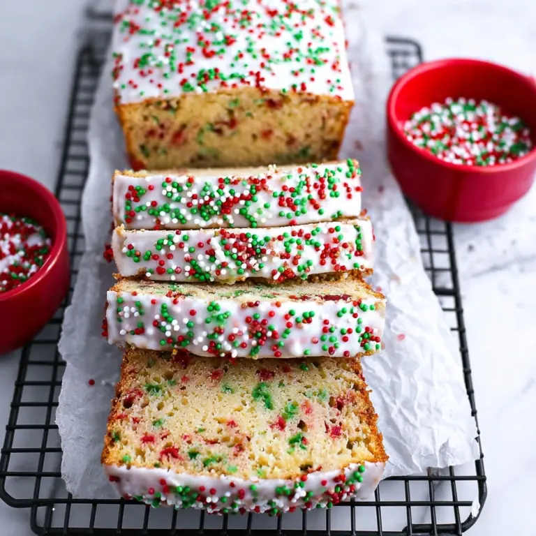 Christmas Sprinkle Buttermilk Bread Recipe