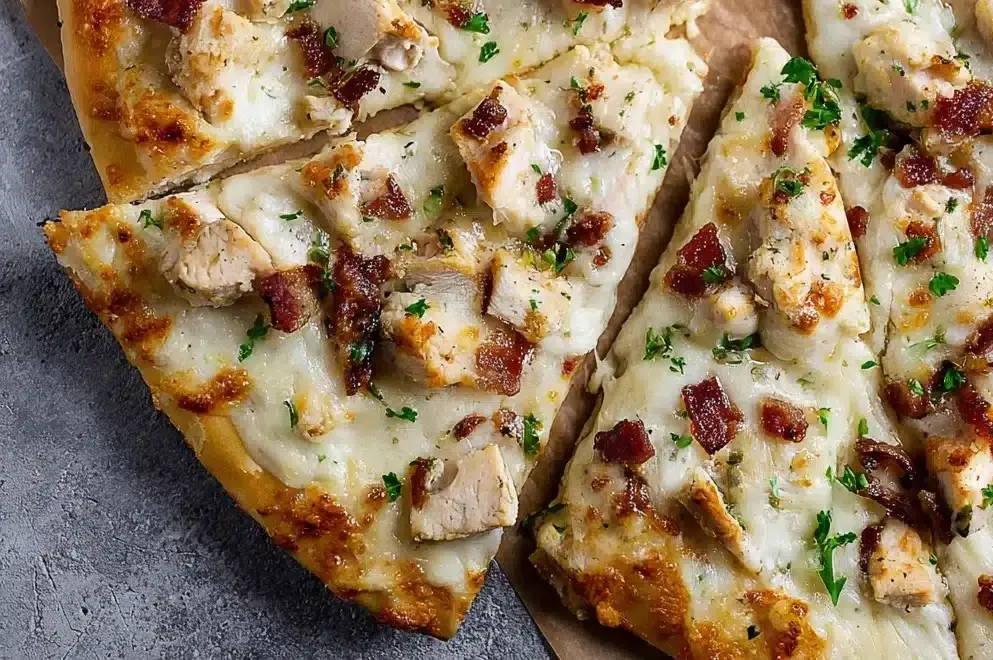 Chicken Bacon Ranch Pizza Recipe