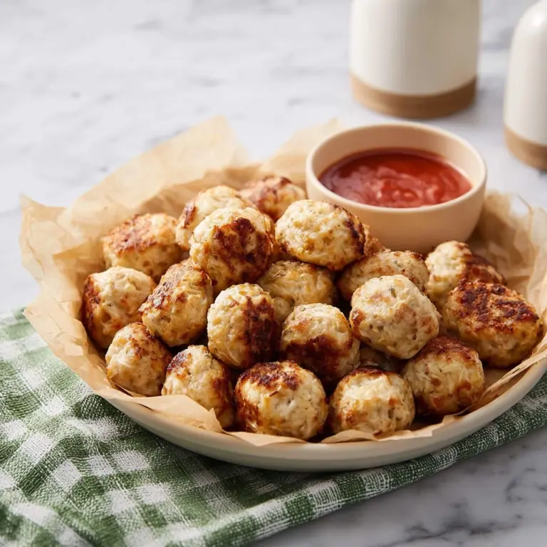 Ground Chicken Meatballs for Kids Recipe