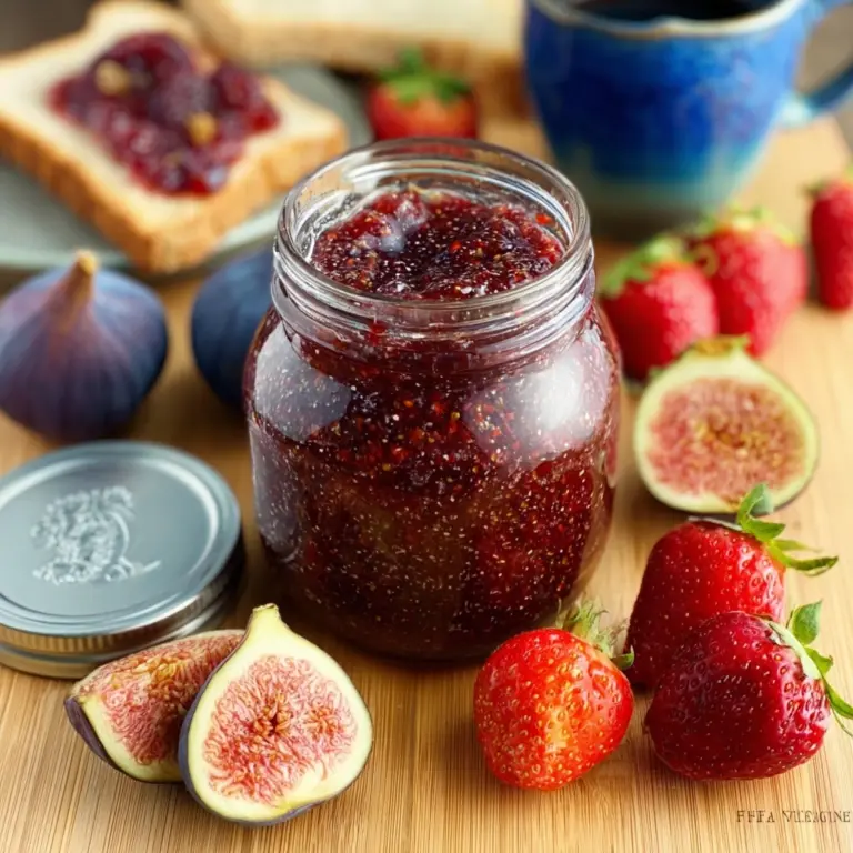 Strawberry Fig Jam Recipe