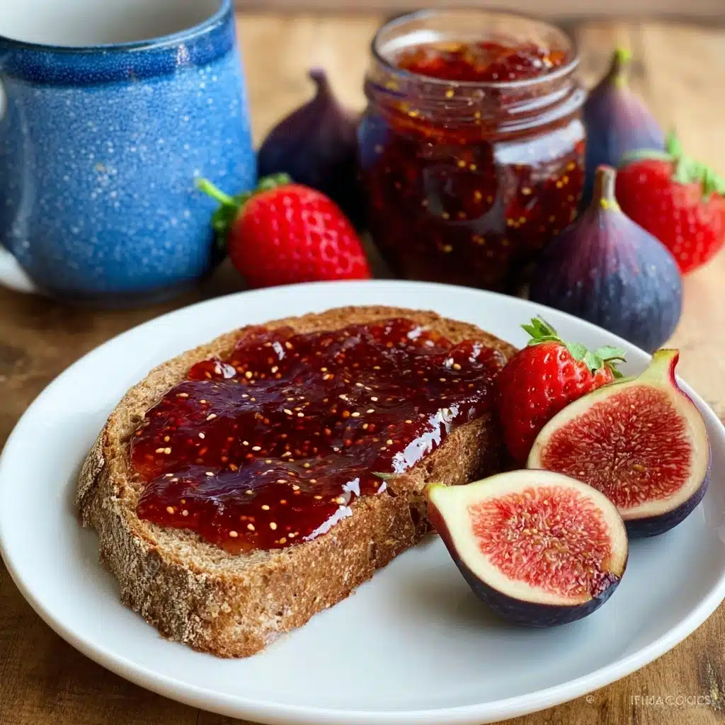 Strawberry Fig Jam Recipe - Recipe Image