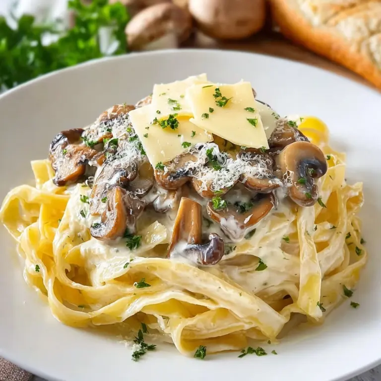 Mushroom Ricotta Pasta Recipe