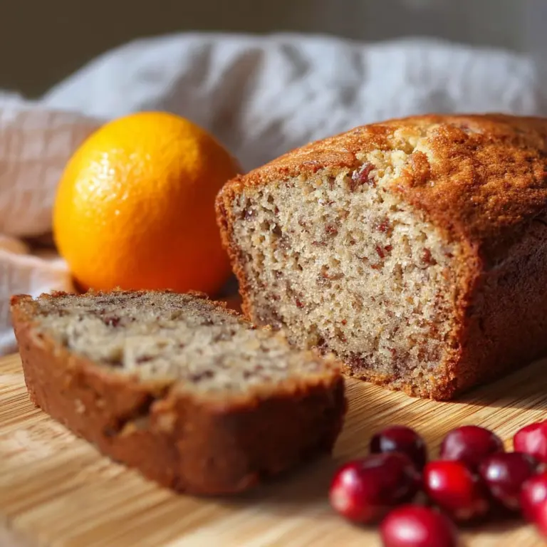 Amazing Cranberry Orange Bread Recipe