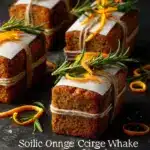 Yule Ginger & Orange Zest Vanilla Spice Cakes Recipe