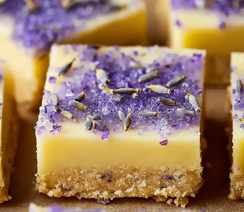 Lavender Lemon Bars Recipe