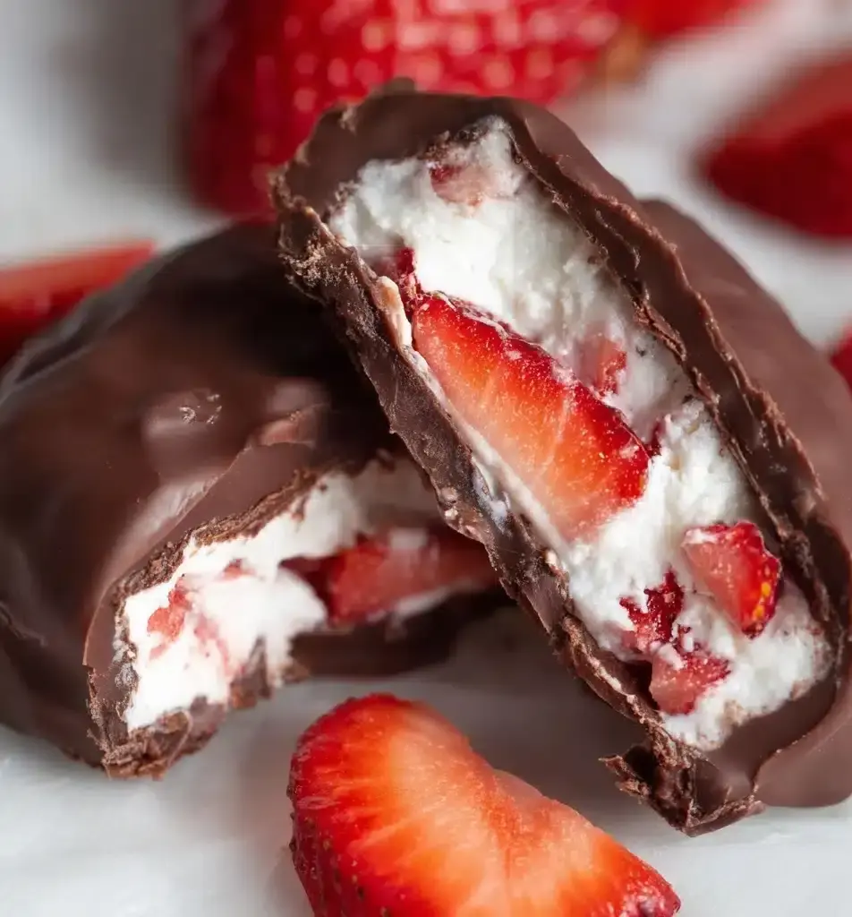 Chocolate Strawberry Yogurt Clusters (Viral Recipe!) Recipe