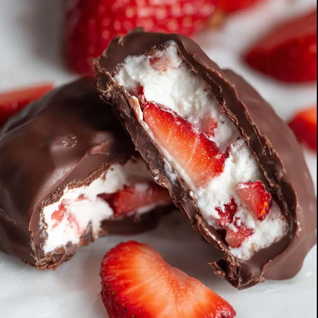 Chocolate Strawberry Yogurt Clusters (Viral Recipe!) Recipe - Recipe Image