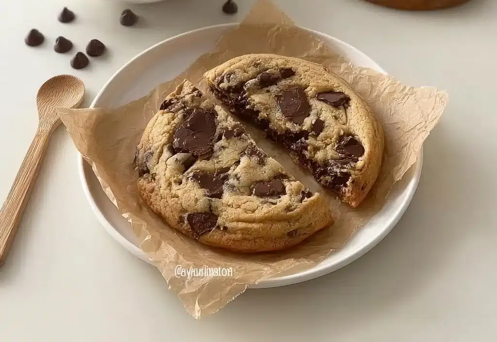 single serve chocolate chip cookie (no egg) Recipe