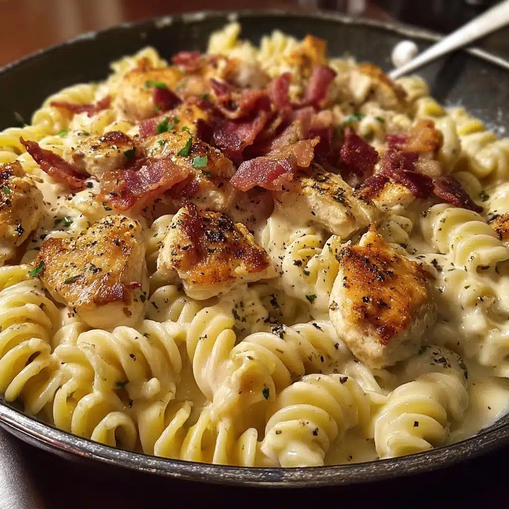 Chicken Bacon Ranch Pasta Recipe - Recipe Image