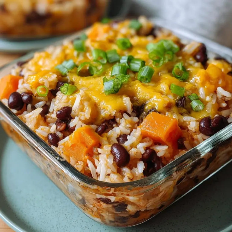 Transfer the mixture into a greased 9×13-inch baking dish and spread it out evenly Recipe