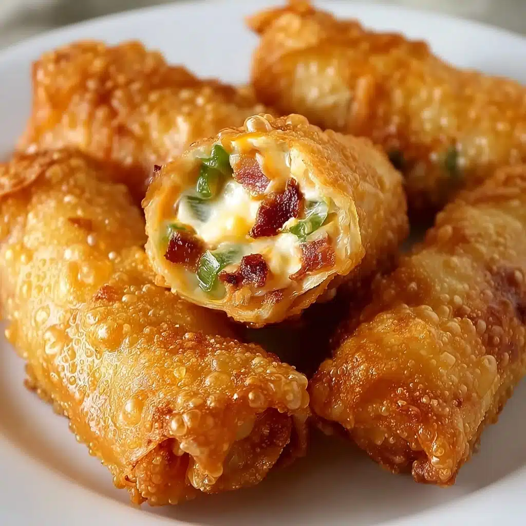 Mini Jalapeño Popper Egg Rolls Recipe - Recipe Image