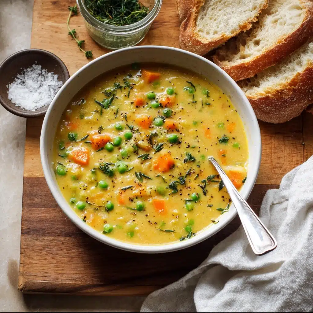 One-Pot Creamy Vegetable Soup Recipe - Recipe Image