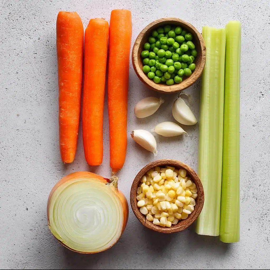 One-Pot Creamy Vegetable Soup Recipe - Recipe Image