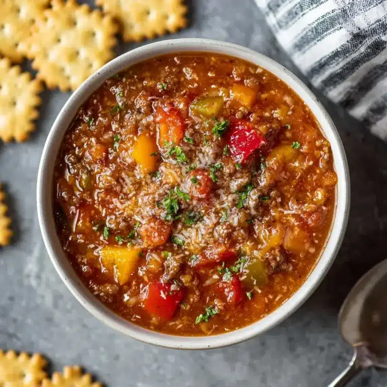 Stuffed Pepper Soup Recipe