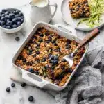 Zucchini Blueberry Baked Oatmeal Recipe