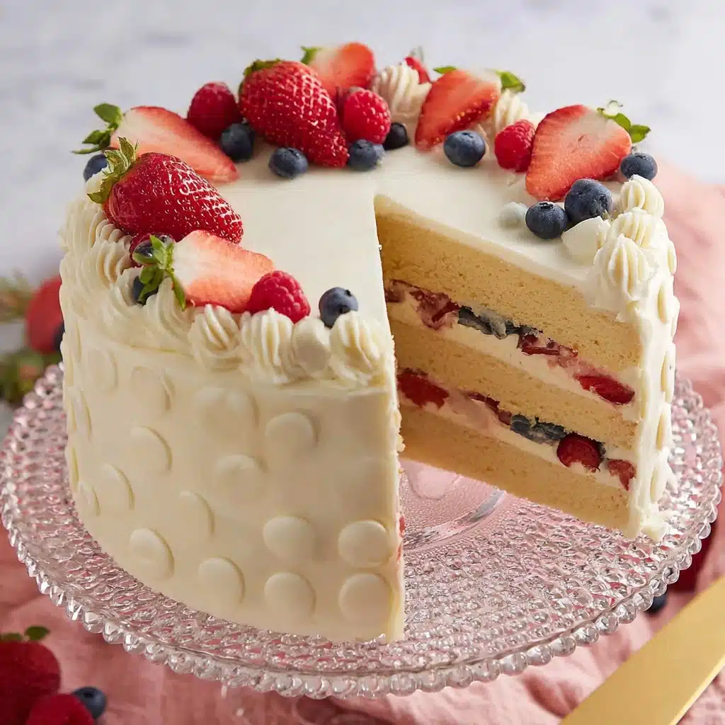 BERRY CHANTILLY CAKE RECIPE - Recipe Image