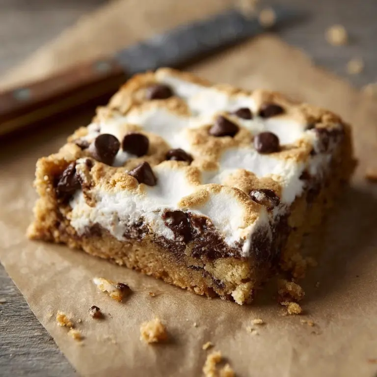 Gluten Free S'mores Cookie Bars Recipe
