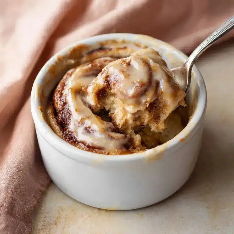 Gluten Free Cinnamon Roll in a Mug Recipe