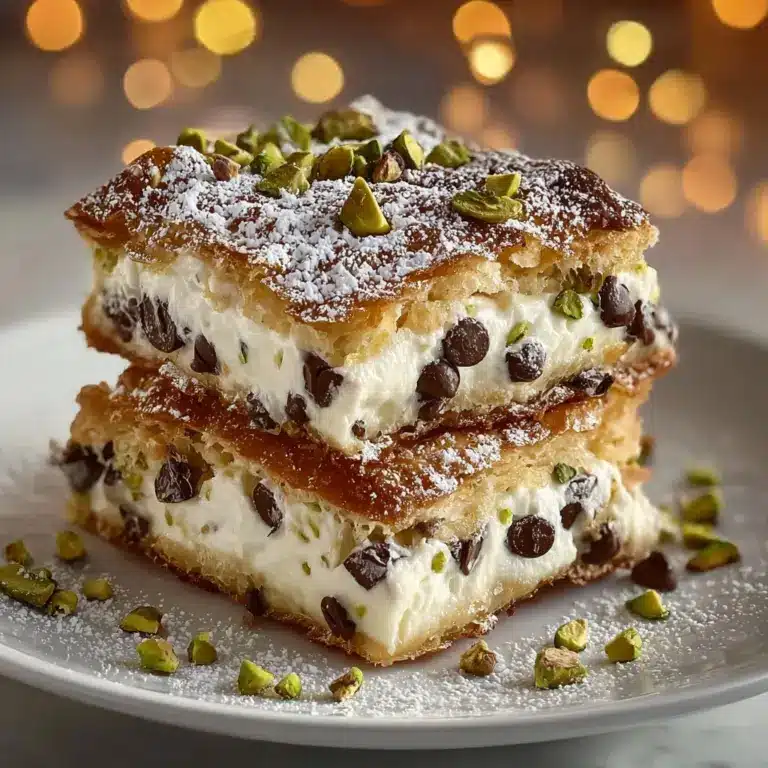 Classic Cannoli Squares That Will Wow Your Taste Buds Recipe