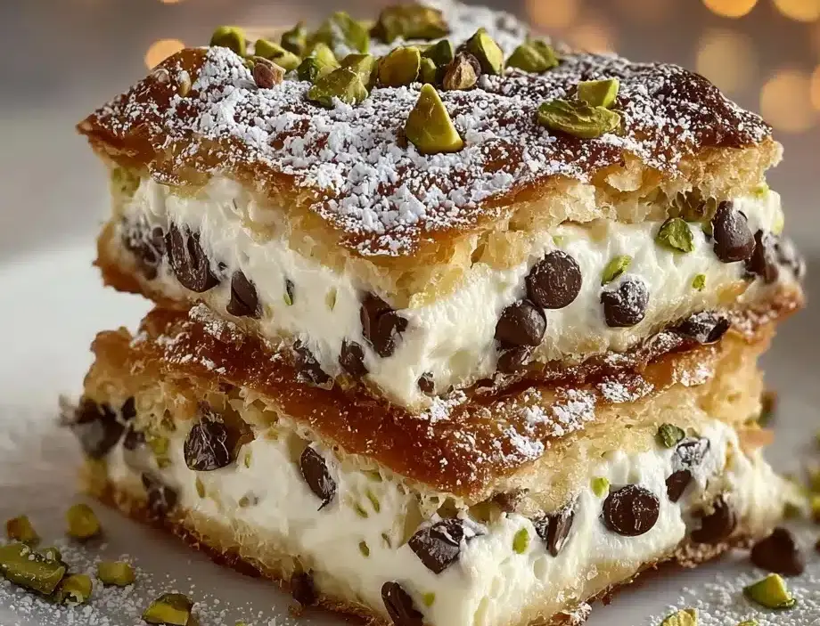 Classic Cannoli Squares That Will Wow Your Taste Buds Recipe