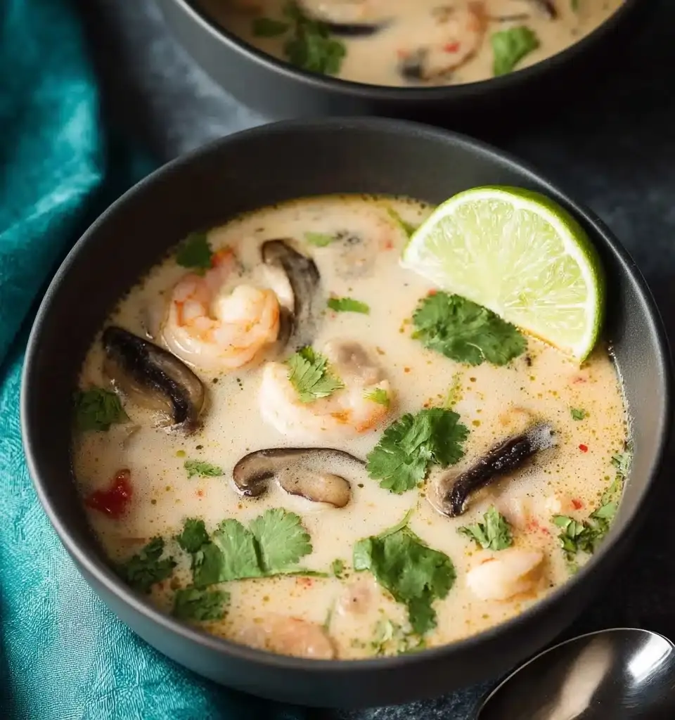 Creamy Thai Coconut Soup Recipe