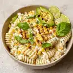 Creamy Street Corn Pasta Salad Recipe