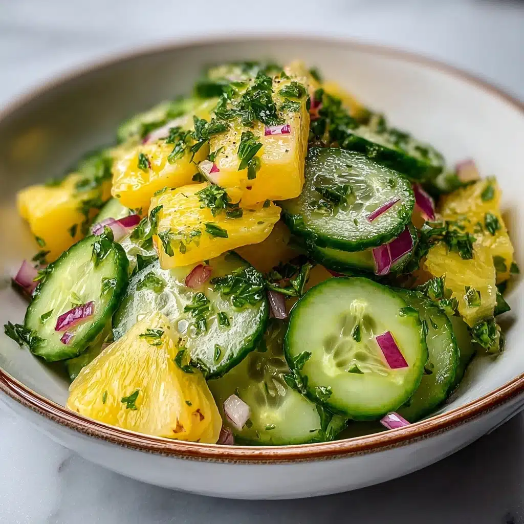 Pineapple Cucumber Salad Recipe - Recipe Image