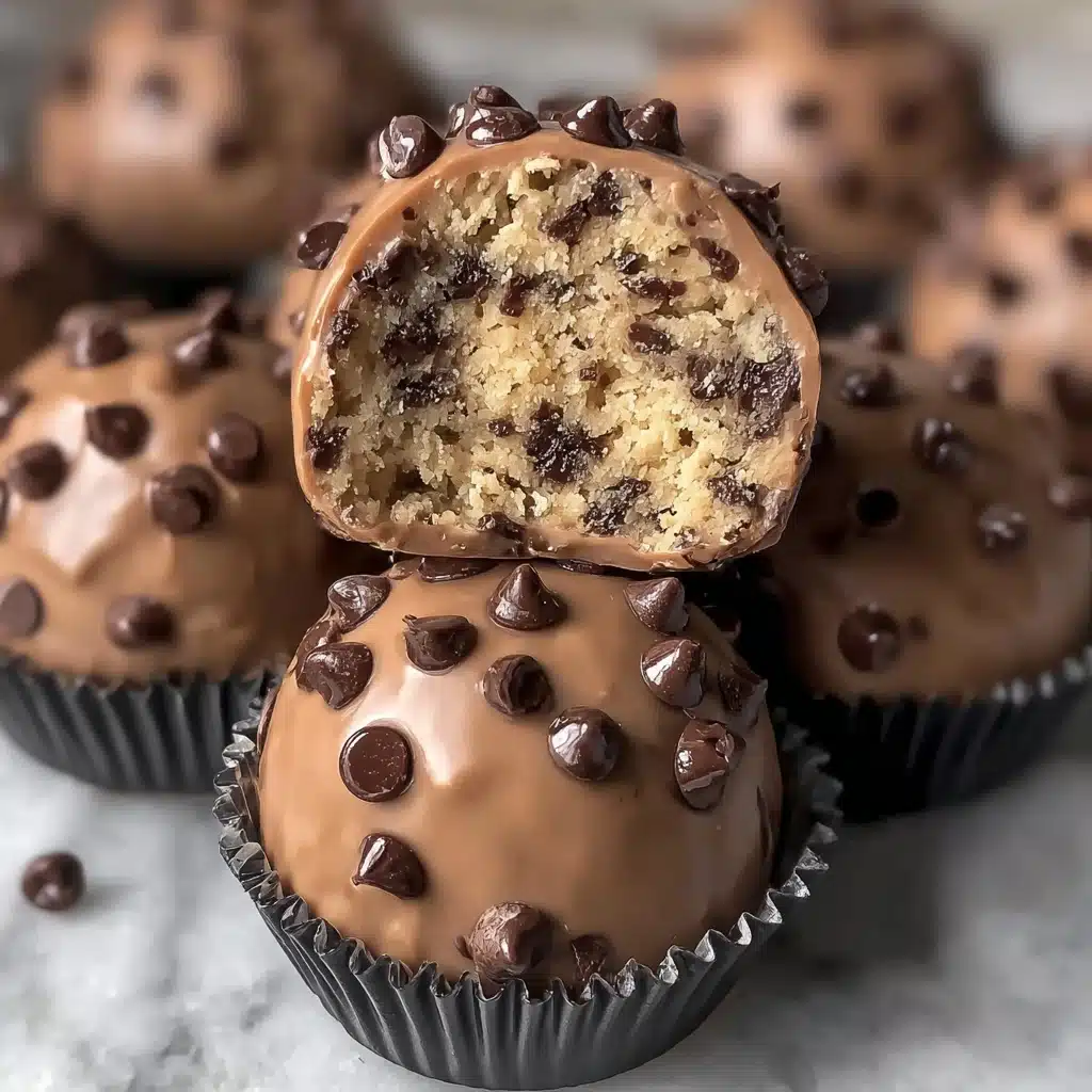 Chocolate Chip Cookie Dough Protein Balls! Recipe - Recipe Image