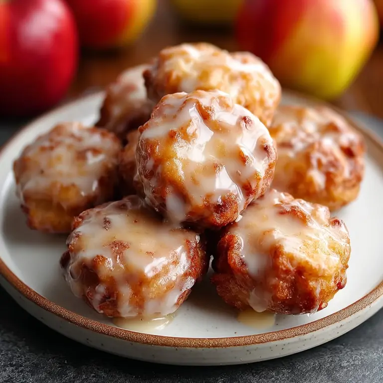 Apple Fritter Bites Recipe
