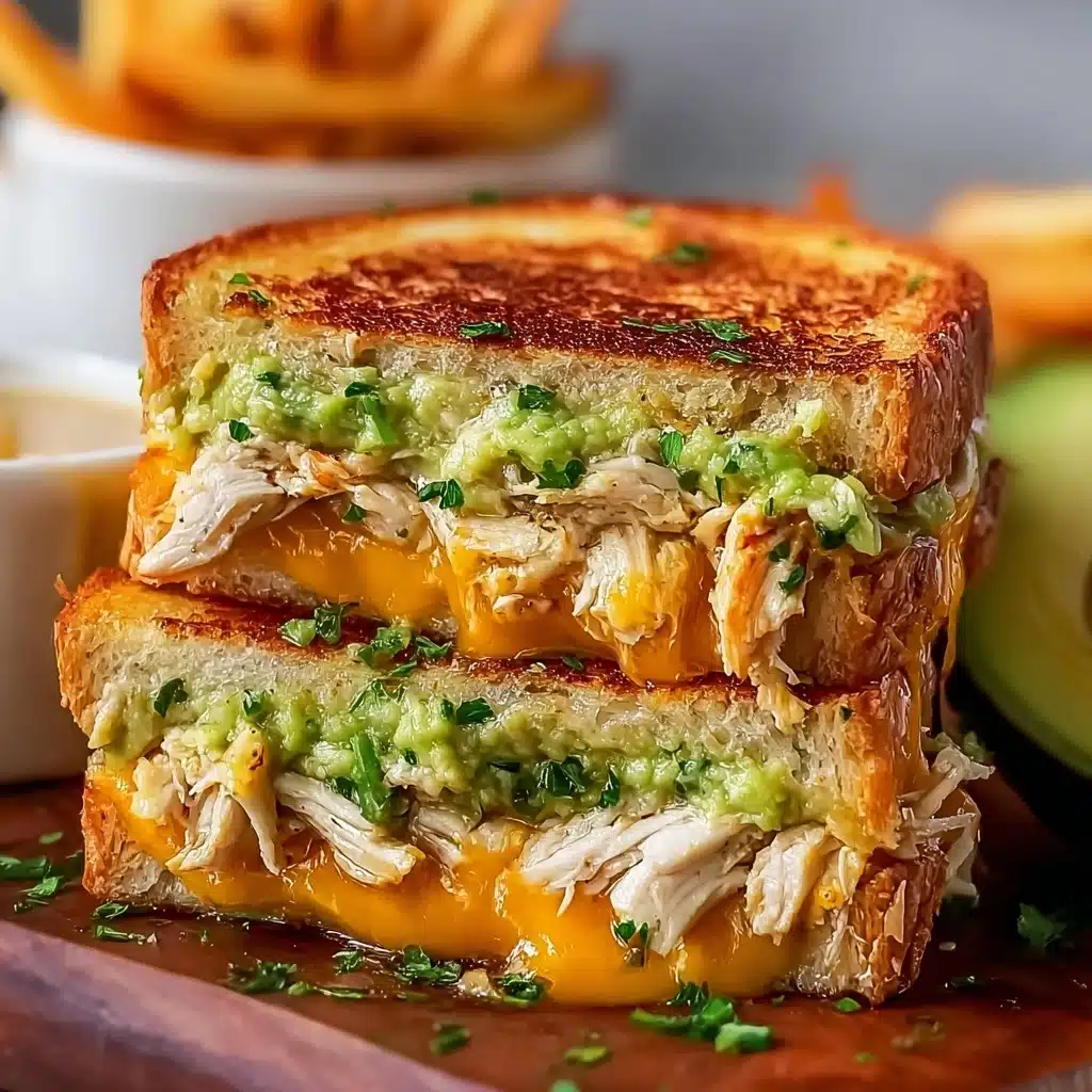 Chicken Avocado Melt Sandwich Recipe - Recipe Image