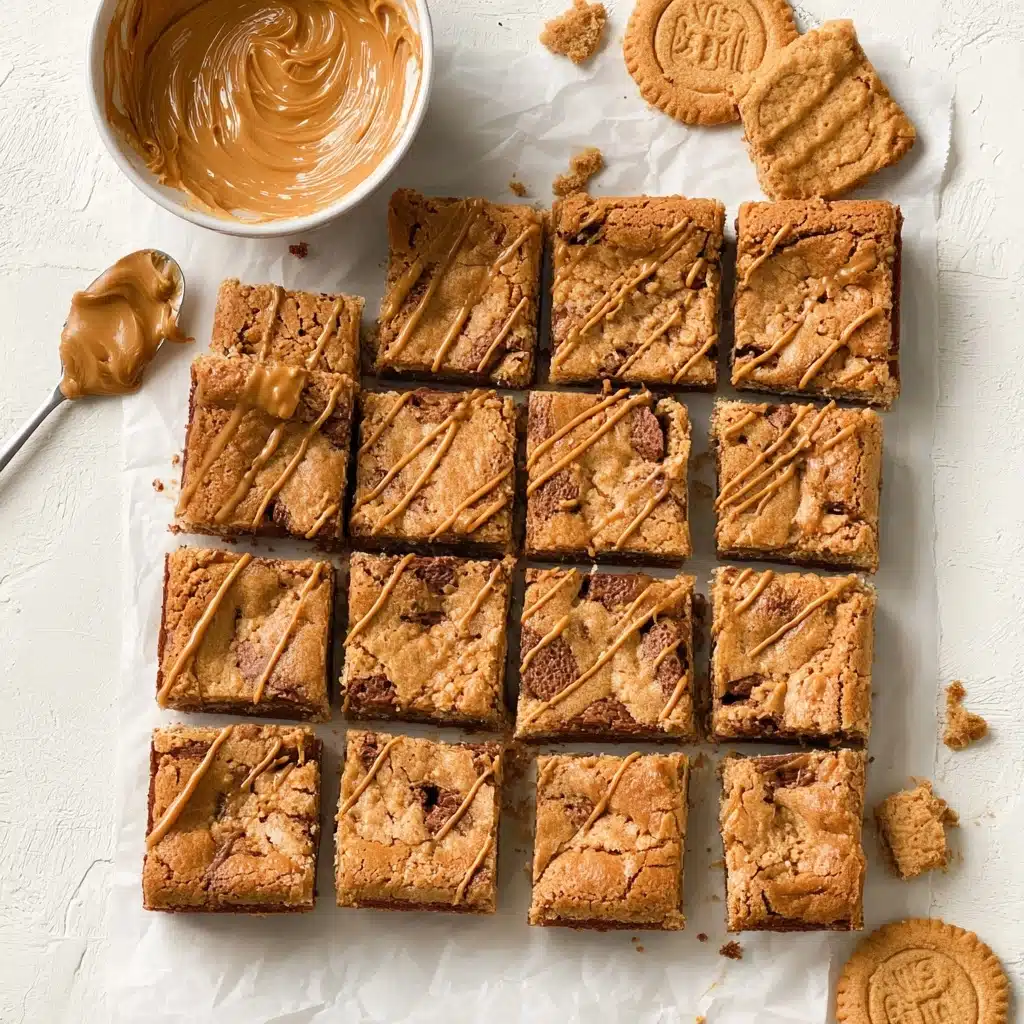 Biscoff Blondies Recipe - Recipe Image