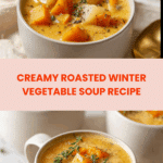 Tasty Roasted Winter Vegetable Soup Recipe