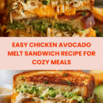 Chicken Avocado Melt Sandwich Recipe