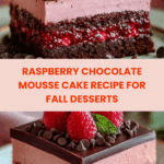 Heavenly Raspberry Chocolate Mousse Cake Recipe