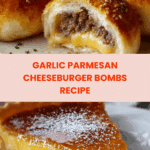 Garlic Parmesan Cheeseburger Bombs Recipe