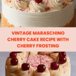 Vintage Maraschino Cherry Cake Recipe